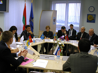 Working meeting of national developers of the International Program of Innovative Cooperation of the CIS Member States till 2020 (Minsk, 2012)