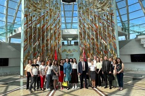 The staff of the State Institution "BelISA" visited the Belarusian State Museum of the History of the Great Patriotic War