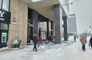 Расчистка территории от снега