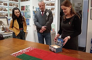 Коллектив ГУ «БелИСА» посетил музей истории Национальной академии наук Беларуси